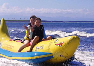 バナナボートの写真