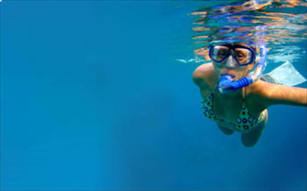 シュノーケリング体験