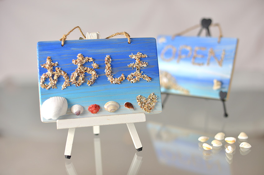 フォトフレーム作り体験